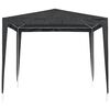 vidaXL Gazebo Professionale 2,5x2,5 m Antracite 90 g/m²