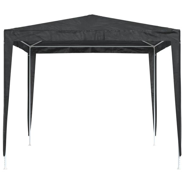 vidaXL Gazebo Professionale 2,5x2,5 m Antracite 90 g/m²