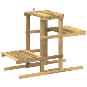 vidaXL Supporto per piante Bianco 82 x 36 x 60 cm