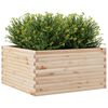 vidaXL Fioriera da Giardino 90x90x46 cm in Legno Massello di Pino