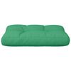 vidaXL Cuscino per Pallet Verde 60x40x12 cm in Tessuto