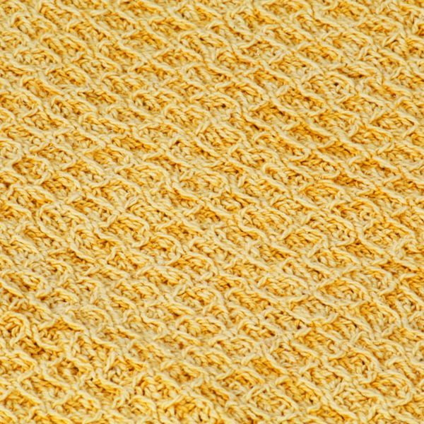 vidaXL Copriletto in Cotone 160x210 cm Giallo Senape