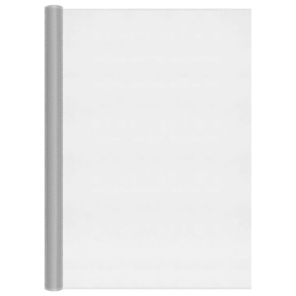 vidaXL Zanzariera in Alluminio 112x1000 cm Argento