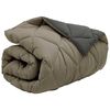 vidaXL Duvet Invernale Grigio chiaro e Antracite 220 x 140 cm