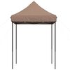 vidaXL Tenda Party Marrone 200 x 200 x 306 cm Tessuto Oxford