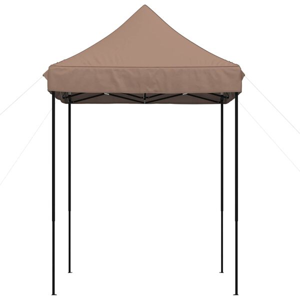 vidaXL Tenda Party Marrone 200 x 200 x 306 cm Tessuto Oxford