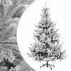vidaXL Albero di Natale Artificiale con Rami Pieghevoli 120 cm
