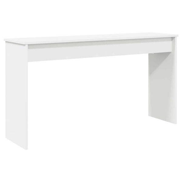 vidaXL Supporto per Tastiera Bianco 120 x 32 x 64 cm Legno multistrato