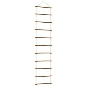vidaXL Decorazione da Parete a Forma di Scala 50x200 cm Ramo Naturale