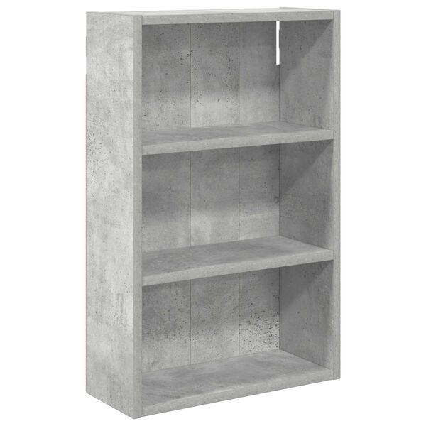 vidaXL Armadio da bagno a muro Grigio Cemento 40 x 16 x 62,5 cm
