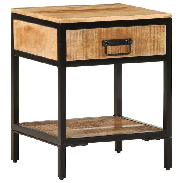 vidaXL Armadio da Notte con cassetto Marrone 40 x 35 x 50 cm