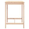 vidaXL Tavolo da Giardino 82,5x82,5x110 cm in Legno Massello di Pino