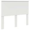 vidaXL Testiera Bianco 100 cm Legno ingegnerizzato