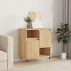 vidaXL Credenza Rovere Sonoma 60x35x70 cm in Legno Multistrato