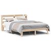 vidaXL Giroletto con Testiera 150x200 cm in Legno Massello di Pino