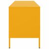 vidaXL Mobile TV Giallo Senape 100,5x39x50,5 cm in Acciaio