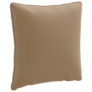 vidaXL Cuscino per Schiena a 1 Pezzo PUTTEN 100% Poliestere Tortora
