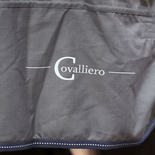 Covalliero Coperta per Cavallo per Esterni RugBe Zero 155 cm Grigia
