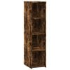 vidaXL Credenza Rovere Fumo 30x41x124cm in Legno Multistrato