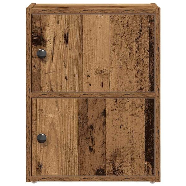 vidaXL Libreria Legno Vecchio 40x24x52 cm in Legno Multistrato