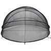 vidaXL Dome Piscina Nero 472 x 460 x 229 cm
