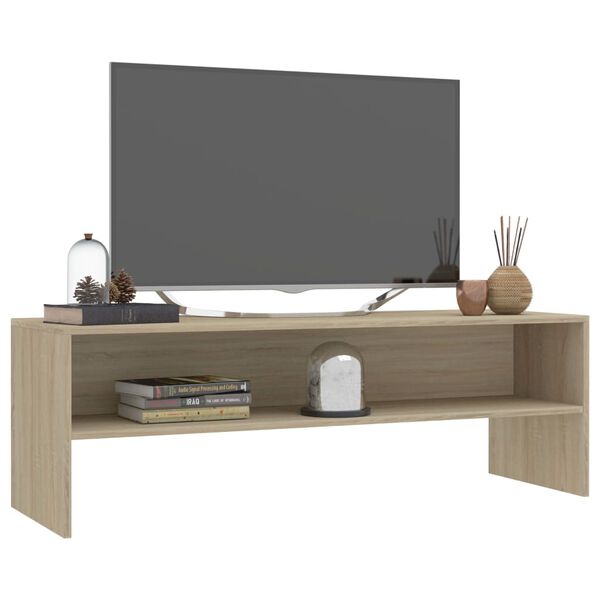 vidaXL Mobile Porta TV Rovere Sonoma 120x40x40 cm in Legno Multistrato