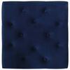 vidaXL Sgabello Blu Marino 60x60x36 cm in Velluto