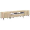 vidaXL Mobile TV LED a 5 pezzi Rovere Sonoma Legno ingegnerizzato