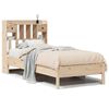 vidaXL Letto Libreria senza Materasso 90x200 cm Legno Massello Pino
