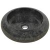 vidaXL Lavandino 40x12 cm in Marmo Nero