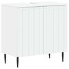 vidaXL Armadio per Lavabo da Bagno ZWOLLE Bianco 59,5 x 31,5 x 59 cm