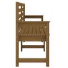 vidaXL Panca da Giardino Ambra 159,5x48x91,5 cm Legno Massello di Pino