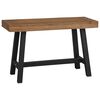 vidaXL Panchina 80 cm in Legno Massello di Teak
