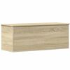vidaXL Contenitore Portaoggetti Rovere Sonoma 90x35x35cm in Truciolato