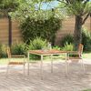 vidaXL SediadaGiardino 2 pcs Marrone 56x54,5x87cm Teak solido