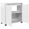 vidaXL Mobile per lavabo da bagno Bianco Lucido 60 x 30 x 60 cm