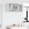 vidaXL Mobile da cucina Lucca 2 pcs Grigio cemento 40 x 31 x 40 cm
