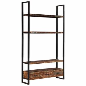 vidaXL Libreria 118x30x200 cm in Legno Massello di Recupero