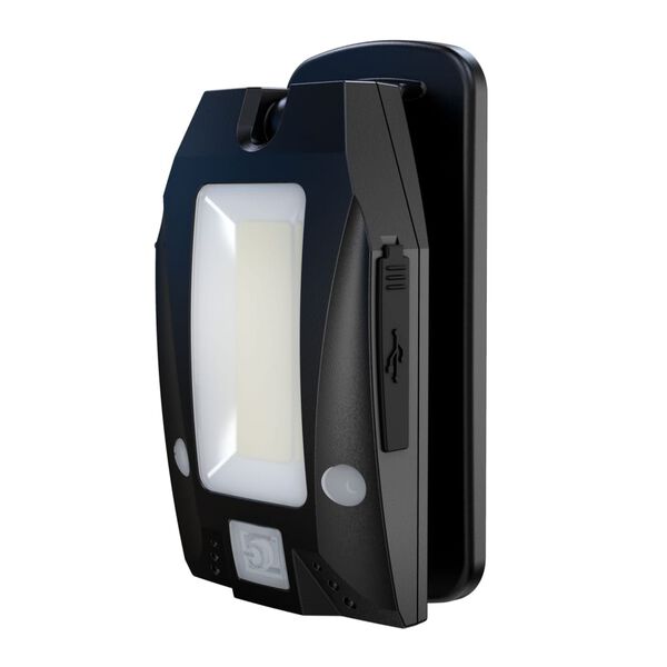 SOLIDLINE Torcia a Pinza Ricaricabile SC2R 100 lm Luce Bianca e Rossa