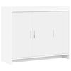 vidaXL Credenza Bianco 98,5 x 33 x 80 cm Legno ingegnerizzato