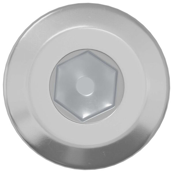 vidaXL Vite con Testa Bloccante 12 pcs Argento M6 x 35 mm Acciaio