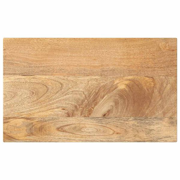 vidaXL Piano per Tavolo 40x30x2,5 cm Rettangolare Legno Massello Mango