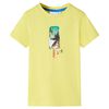 Maglietta da Bambina Gialla 116