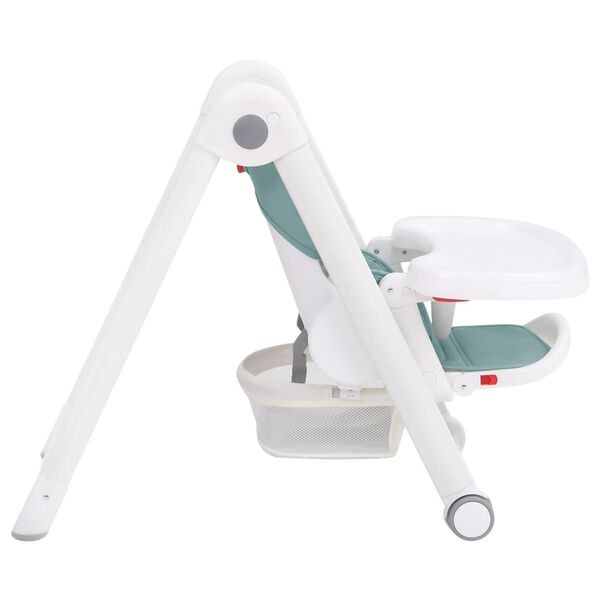 vidaXL Seggiolone per Bambini Turchese in Alluminio