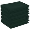 vidaXL Tovaglia da Tavolo 5 pz Rettangolare Verde Scuro 140 x 180 cm