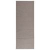 vidaXL Tappeti per area LUGO Crema e Taupe 200 x 80 cm Poliestere