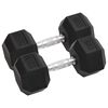 vidaXL Manubri 2 pz 15 kg Totale in Ghisa