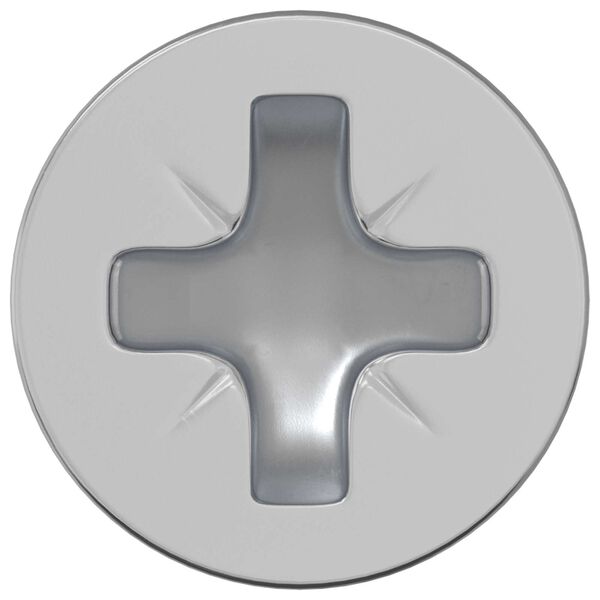 vidaXL Vite 2 pcs Argento M6 x 12 mm Ferro