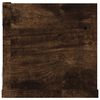 vidaXL Mensola Muro Porta PC Rovere Fumo 100x18x18cm Legno Multistrato