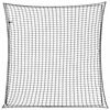 vidaXL Rete per Rimorchio con Corda Elastica Nero 3x3 m in PP